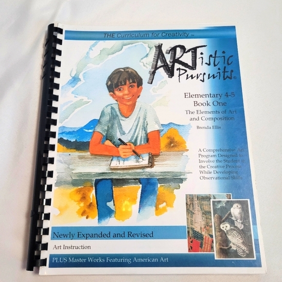Artistic Pursuits Elementary 4-5 Book One The Elements of Art & Composition - Picture 1 of 10